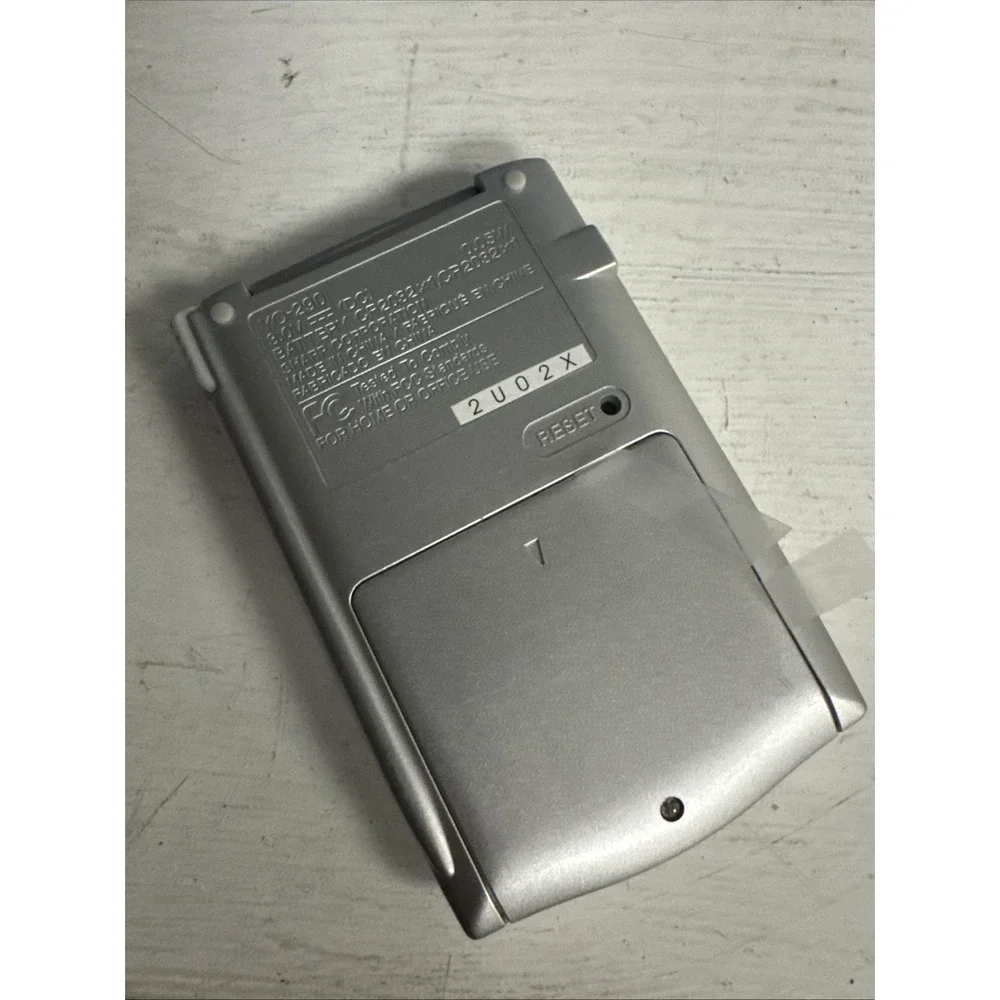 Vintage Sharp YO-290‎ Silver Handheld Personal Organizer